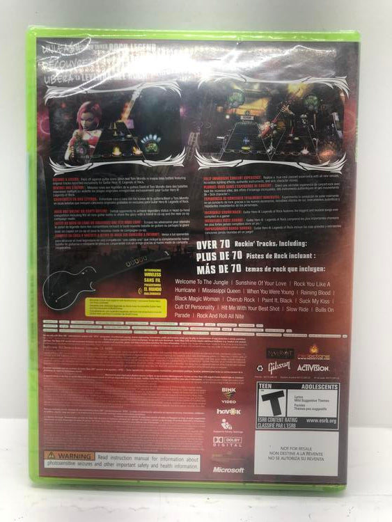 GUITAR HERO III LEGENDS OF ROCK (BRAND NEW / SEALED)