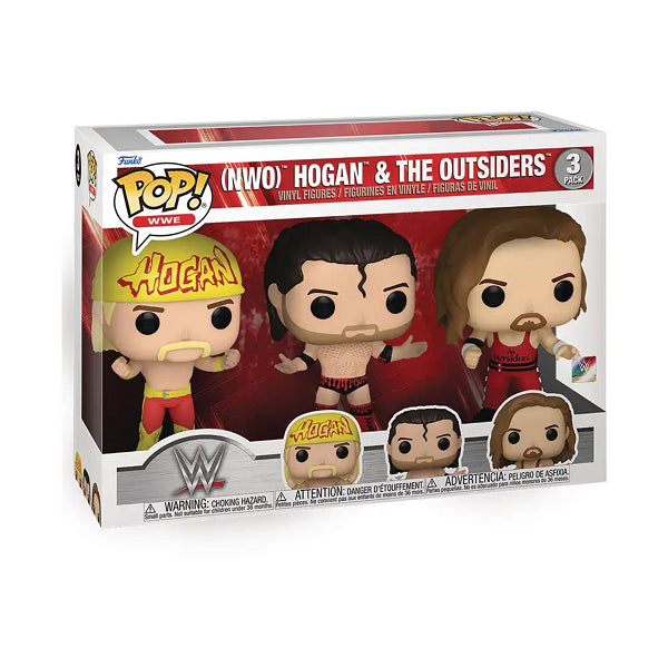 POP WWE (NWO) HOGAN & OUTSIDERS 3 PACK