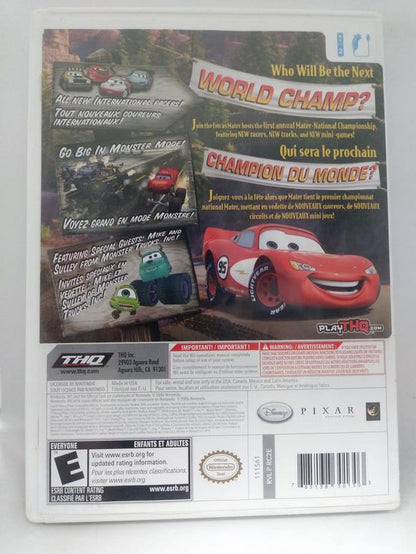 CARS MATER-NATIONAL CHAMPIONSHIP (COMPLETE IN BOX) (usagé)