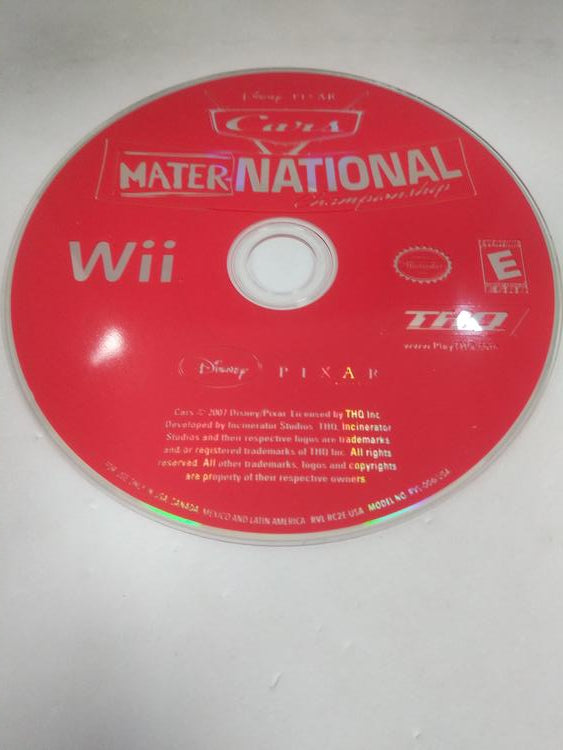 CARS MATER-NATIONAL CHAMPIONSHIP (COMPLETE IN BOX) (usagé)