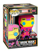 POP MARVEL IRON MAN 649 BLACK LIGHT (usagé)