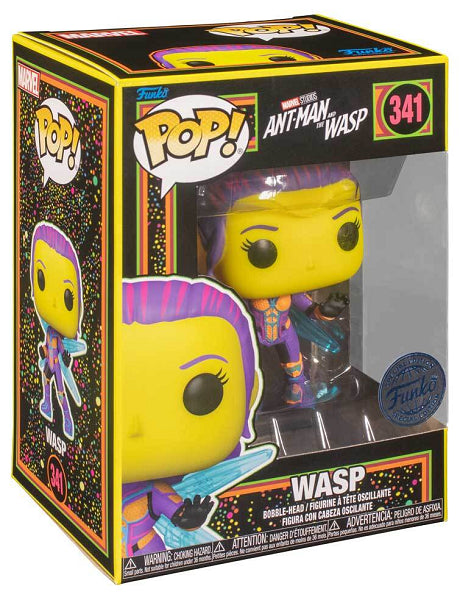 POP ANT-MAN AND THE WASP WASP 341 BLACK LIGHT (usagé)