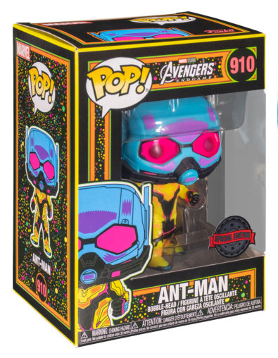 POP AVENGERS ENDGAME ANT-MAN 910 BLACK LIGHT (usagé)
