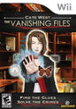 CATE WEST THE VANISHING FILES (usagé)