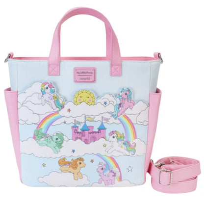 LOUNGEFLY MY LITTLE PONY SKY CONVERTIBLE TOTE BAG