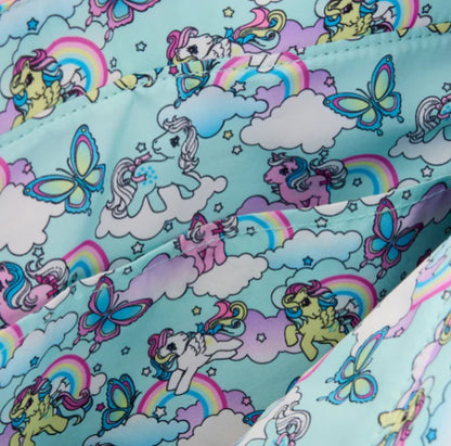 LOUNGEFLY MY LITTLE PONY SKY CONVERTIBLE TOTE BAG