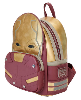 LOUNGEFLY MARVEL DAREDEVIL COSPLAY BACKPACK (usagé)