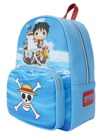 LOUNGEFLY POP ONE PIECE LUFFY BACKPACK (usagé)