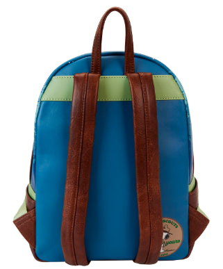 LOUNGEFLY PEANUTS BEAGLE SCOUTS 50TH ANNIVERSARY BACKPACK (usagé)