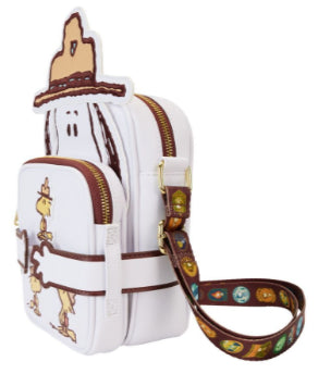 LOUNGEFLY PEANUTS BEAGLE SCOUTS CROSSBODY BAG