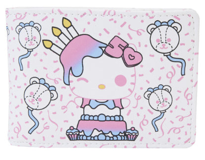 LOUNGEFLY POP SANRIO HELLO KITTY 50TH WALLET (usagé)