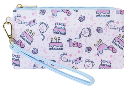 LOUNGEFLY POP SANRIO HELLO KITTY 50TH WRESTLE WALLET