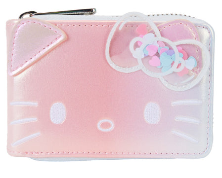 LOUNGEFLY SANRIO HELLO KITTY 50TH ACCORDIAN WALLET (usagé)