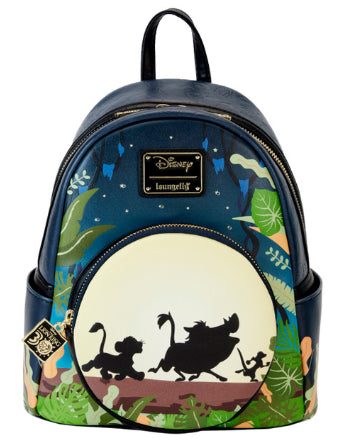 LOUNGEFLY DISNEY LION KING HAKUNA MATATA BACKPACK