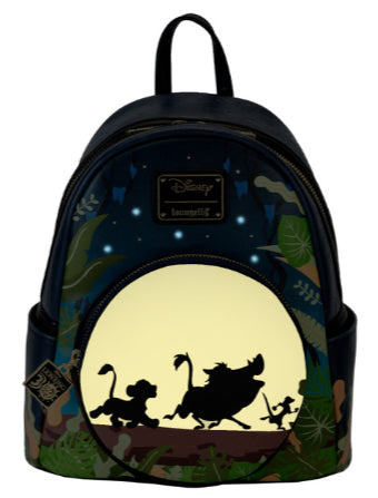 LOUNGEFLY DISNEY LION KING HAKUNA MATATA BACKPACK