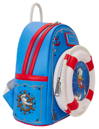 LOUNGEFLY DISNEY DONALD DUCK 90TH BACKPACK (usagé)