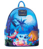 LOUNGEFLY DISNEY STITCH CAMPING CUTIES BACKPACK