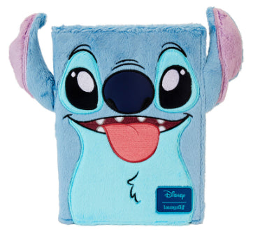 LOUNGEFLY DISNEY STITCH PLUSH JOURNAL (usagé)