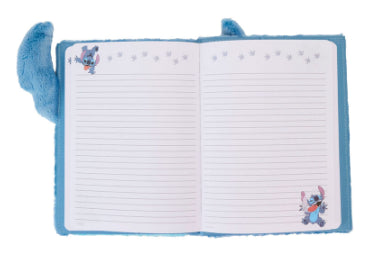 LOUNGEFLY DISNEY STITCH PLUSH JOURNAL
