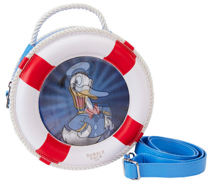 LOUNGEFLY DISNEY DONALD DUCK 90TH ANNIVERSARY CROSSBODY