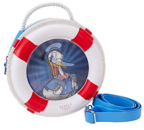 LOUNGEFLY DISNEY DONALD DUCK 90TH ANNIVERSARY CROSSBODY (usagé)