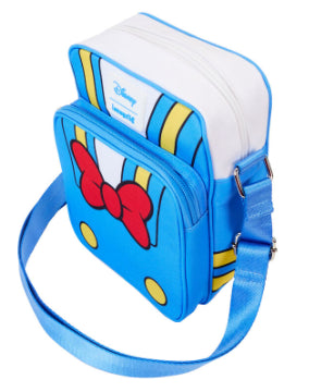 LOUNGEFLY DISNEY DONALD DUCK 90TH NYLON PASSPORT