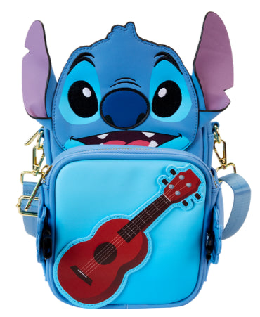 LOUNGEFLY DISNEY STITCH CAMPING CROSSBUDDIES BAG (usagé)