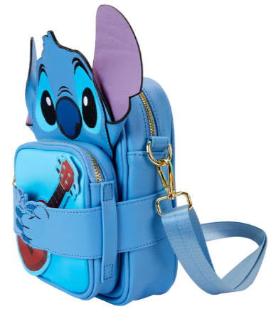 LOUNGEFLY DISNEY STITCH CAMPING CROSSBUDDIES BAG (usagé)