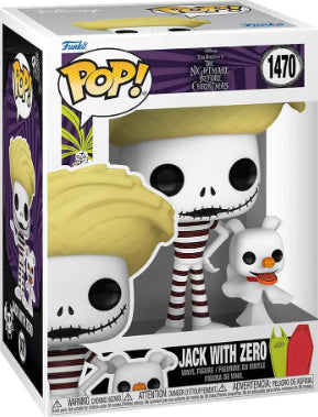 POP THE NIGHTMARE BEFORE CHRISTMAS BEACH JACK WITH ZERO 1470 (usagé)