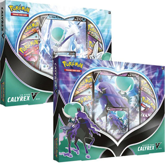 CHILLING REIGN SHADOW RIDER CALYREX V BOX (POKEMON) (usagé)