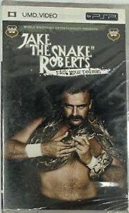 UMD VIDEO WWE JAKE THE SNAKE ROBERTS PICK YOUR POISON (BRAND NEW / SEALED)