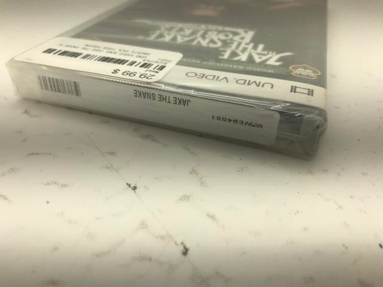 UMD VIDEO WWE JAKE THE SNAKE ROBERTS PICK YOUR POISON (BRAND NEW / SEALED) (usagé)