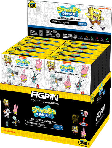 FIGPIN MINI MYSTERY SPONGEBOB SQUAREPANTS SERIES 1 (usagé)
