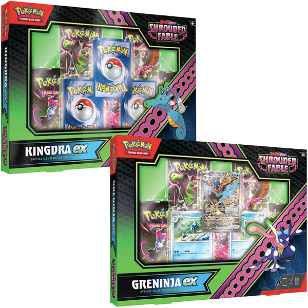 Shrouded Fable Greninja/Kingdra EX Coll. Pokémon 