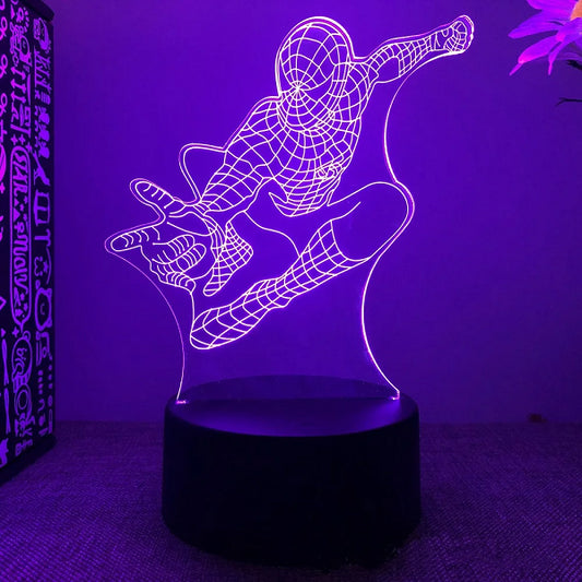 SPIDER-MAN ATTACK NIGHT LIGHT (VEILLEUSE)