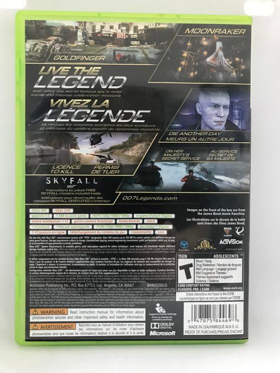 007 JAMES BOND LEGENDS (WITH BOX) (usagé)