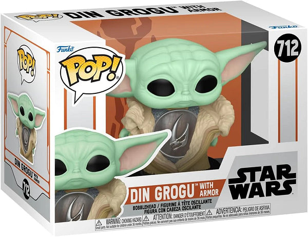 POP STAR WARS DIN GROGU WITH ARMOR 712