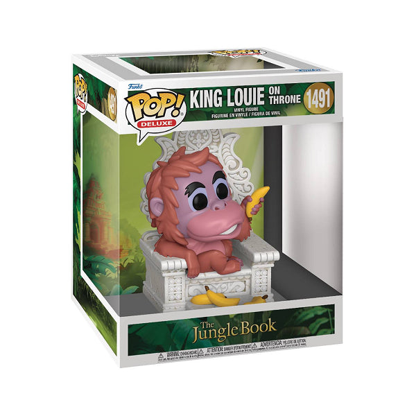 POP THE JUNGLE BOOK MOMENT KING LOUIE ON THRONE 1491 (usagé)