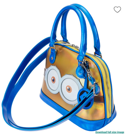 LOUNGEFLY DESPICABLE ME DOME COSPLAY CROSSBODY (usagé)