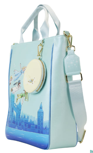LOUNGEFLY DISNEY PETER PAN YOU CAN FLY TOTE BAG (usagé)