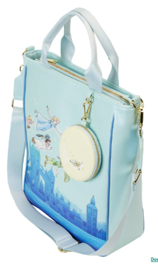 LOUNGEFLY DISNEY PETER PAN YOU CAN FLY TOTE BAG (usagé)