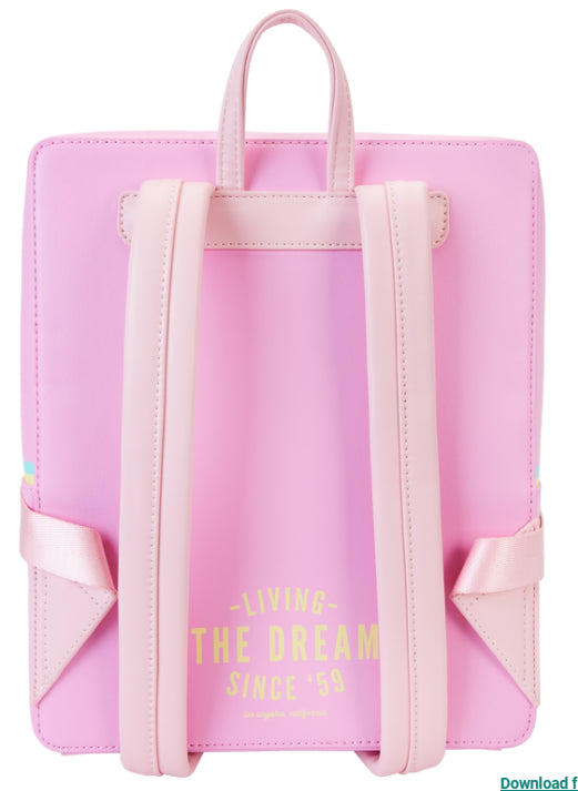 LOUNGEFLY BARBIE DOLL TRIPLE LENTICULAR BACKPACK (usagé)