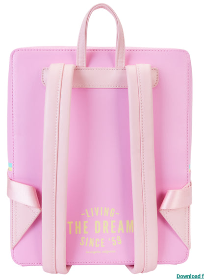 LOUNGEFLY BARBIE DOLL TRIPLE LENTICULAR BACKPACK (usagé)