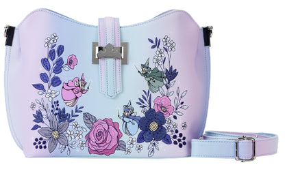 LOUNGEFLY DISNEY SLEEPING BEAUTY 65TH ANNIVERSARY CROSSBODY (usagé)