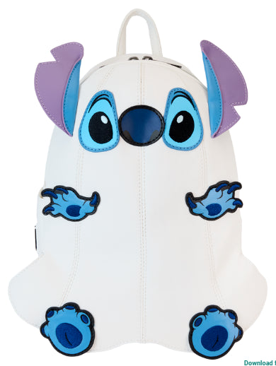 LOUNGEFLY DISNEY STITCH GHOST COSPLAY BACKPACK
