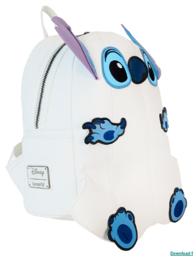 LOUNGEFLY DISNEY STITCH GHOST COSPLAY BACKPACK
