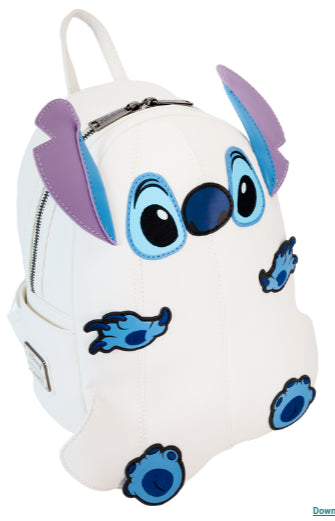 LOUNGEFLY DISNEY STITCH GHOST COSPLAY BACKPACK (usagé)