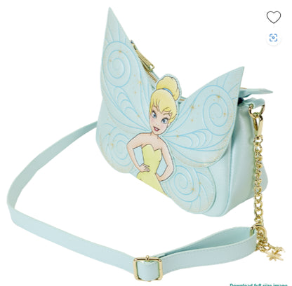 LOUNGEFLY DISNEY PETER PAN TINKERBELL WINGS CROSSBODY (usagé)