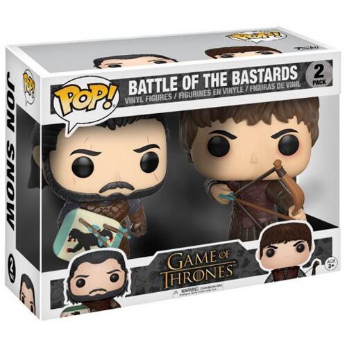 POP GAME OF THRONES BATTLE OF THE BASTARDS 2 PACK (usagé)