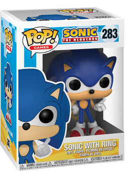POP SONIC THE HEDGEHOG SONIC WITH RING 283